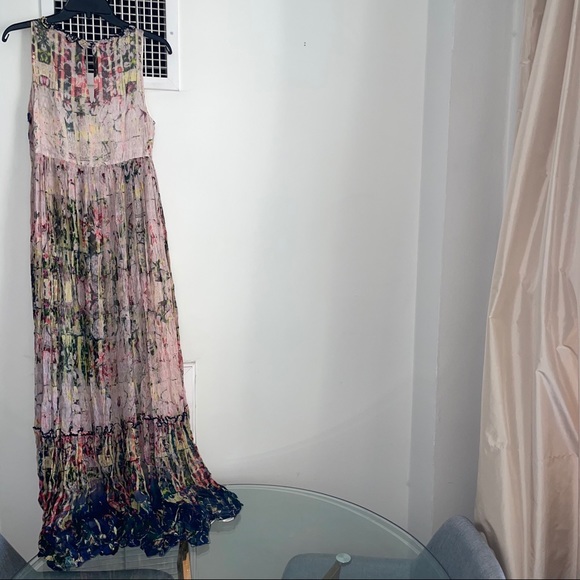 Anthropologie Bhanuni Floral Dress Size 2 - Picture 4 of 7